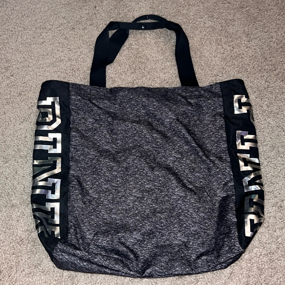 Victoria Secret Pink Tote bag Gray Color